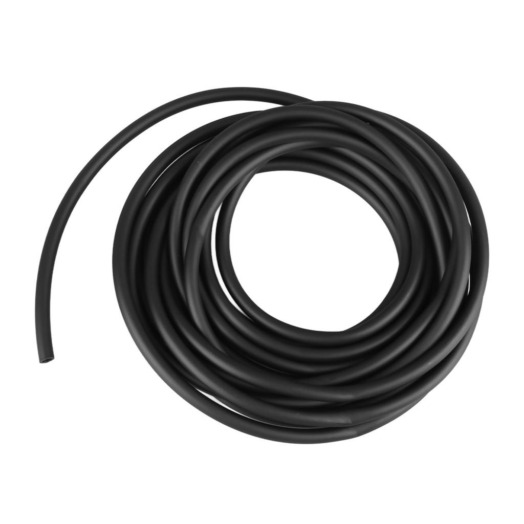 Aquarium Air Pump Tubing Professional Silicone Flexible Fish Tank Air Pump Tube for Air Pump Accessories 16.4ft Black