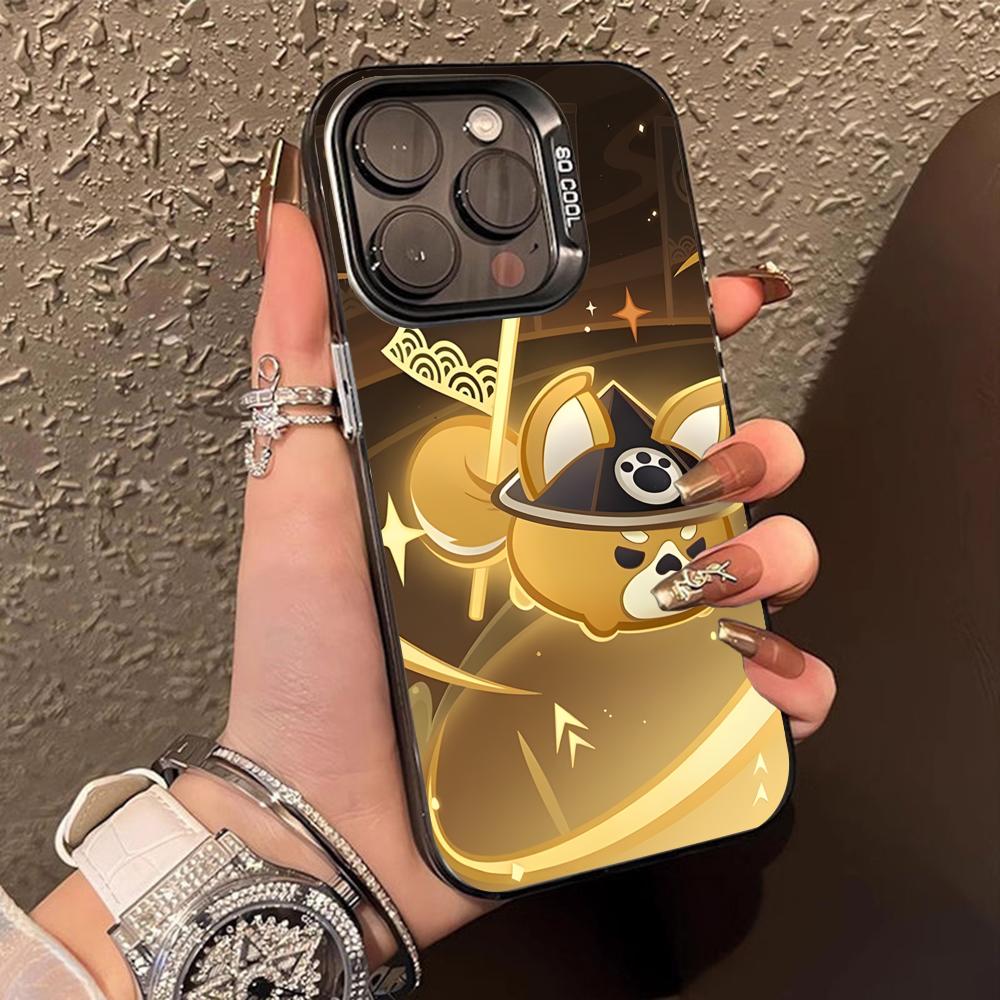Game GI Gorou Mobile Phone Case for iPhone 17 16 15 14 13 12 11 X XR XS 8 7 Air Pro Max Plus Translucent Colorful Cover Pretty