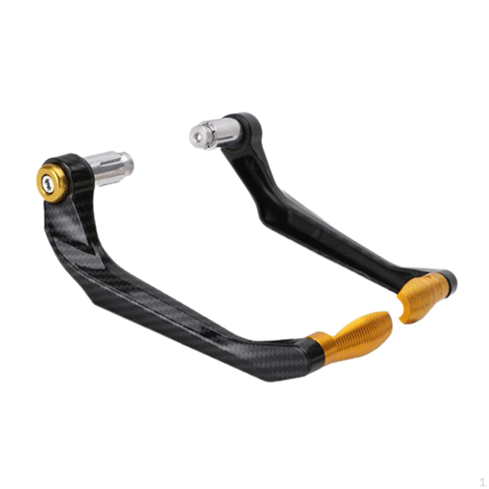 

1 пара мотоциклетных защит рычагов Аксессуары Профессиональные детали Защита руля сцепления и тормоза золотой