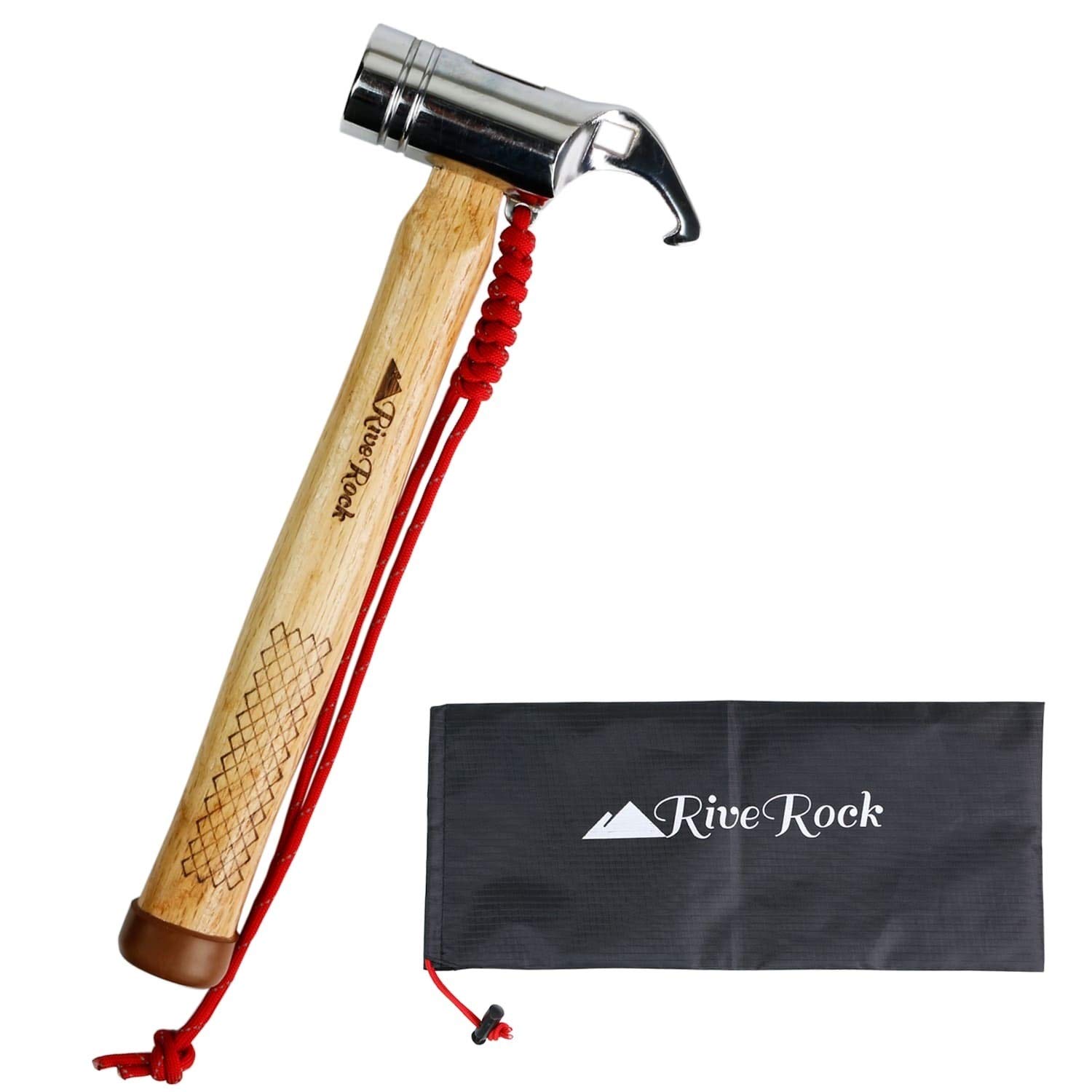 

Сумка для хранения молотка RiveRock Peg Hammer со светящейся веревкой (Сумка для хранения молотка)