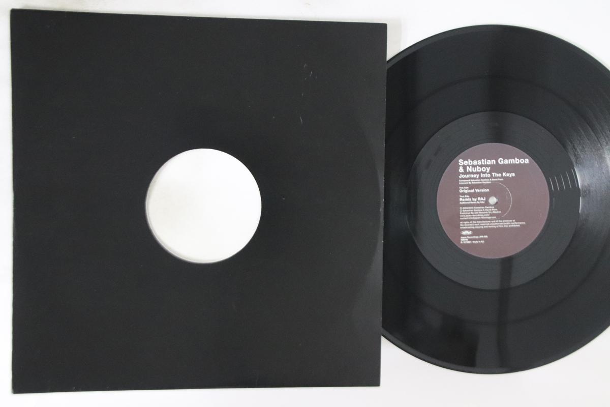 12inch Record SEBASTIAN GAMBOA  NUBOY - Journey Into The Keys JPR006 JAPAN Non Japan Dance  Electronica Used
