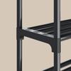 Dual Pole Clothes Multi-storey Hanger Strong Load-bearing Capacity Wardrobe Movable Coat Rack Simply  Floor Standing Coat Rack