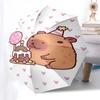 Capybara Themed Travel Umbrella-8 Ribs Automatic Opening and Closing, Portable Folding Design, Compact and Stylish Umbrella Suitable for Out