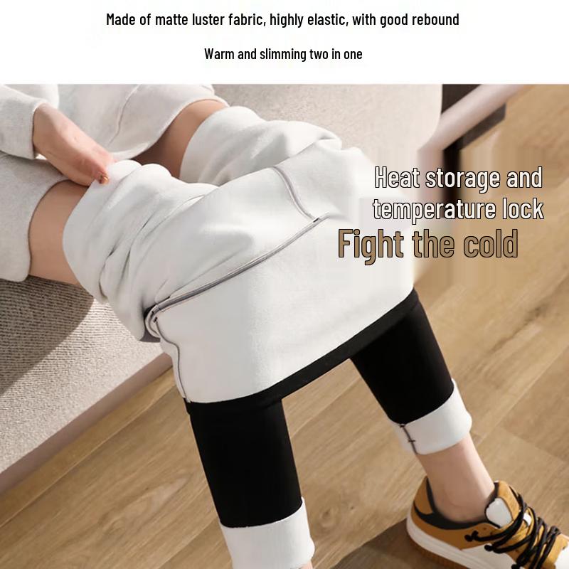 MaoRen Women's High-Waist Thermal Butt Lift Shark Pants HS1010