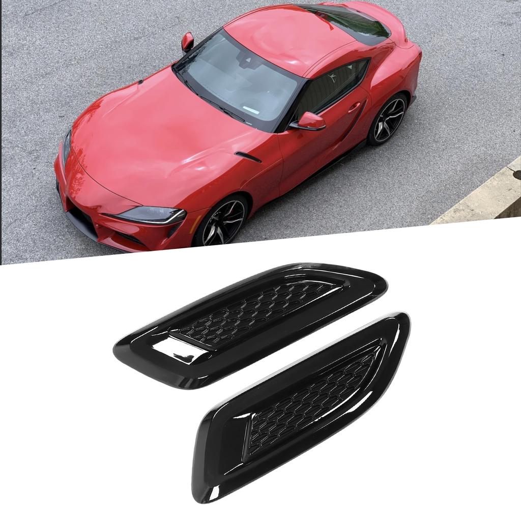 2PCS Car Engine Hood   Vent Outlet Trim Decorative Cover Replacement for GR   A90 2019‑2022