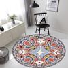Ethnische Bohemian-Stil Mandala-Fußmatte für Wohnzimmer Couchtisch Decke für Schlafzimmer Nachttisch von Hotel und Pension Teppich