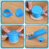 Round Shape Cake Lolly Mold Set Nonstick Cake Pop Cutter and Pusher Cake Circle Maker  Parties