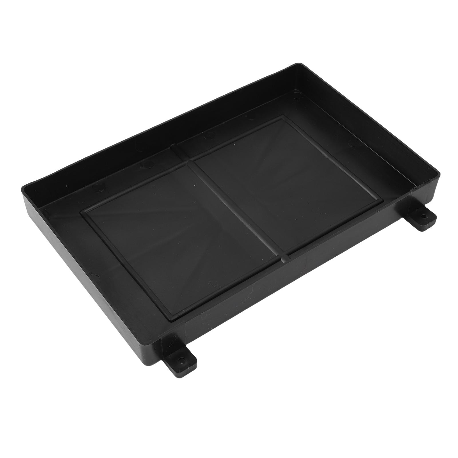 

Marine Battery Tray 12V Boat Battery Holder with Hold Down Strap for RV Trailer Yatch S 100x40x0.3cm / 39.4x15.7x0.1in