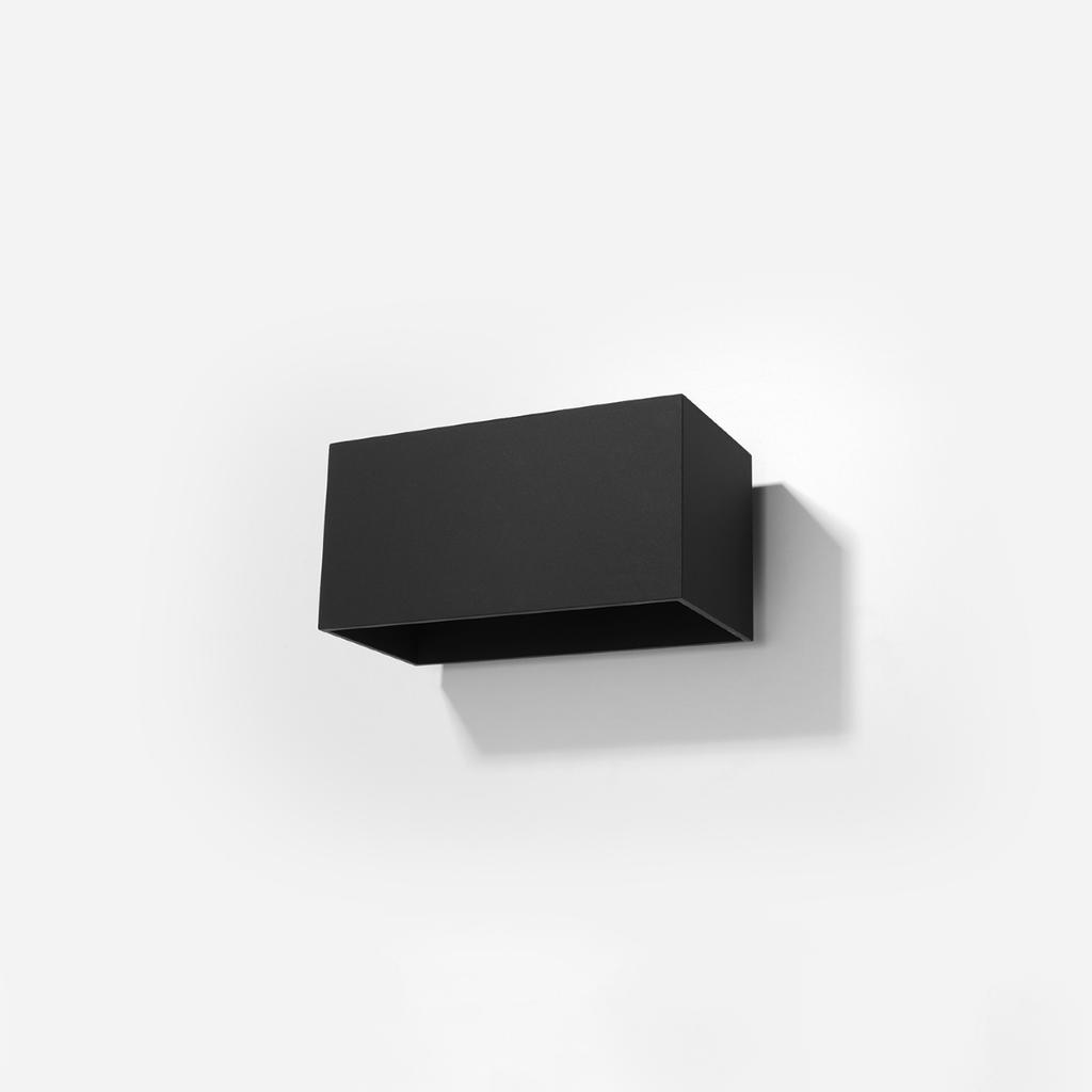 Kinkiet Quad 2 G9 Czarny Alu Sollux Sl.0527