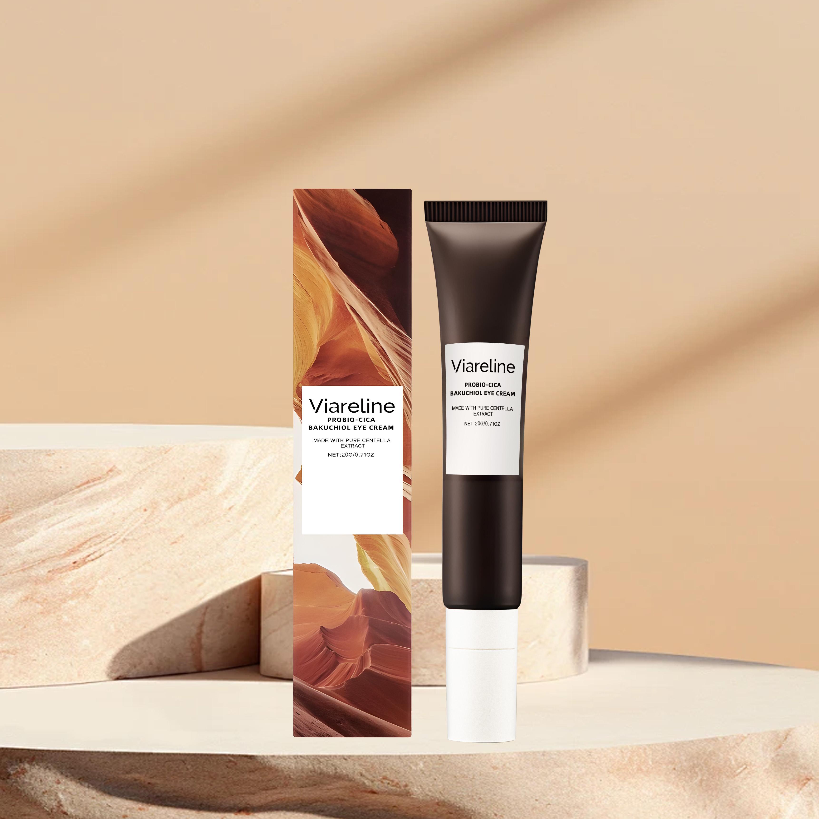 Viareline Retinol Eye Cream For Dark Circles & Puffy Eyes Centella Nourish Improvement Eye Dry Skin Moisturizing Eye Skin Cream 20g