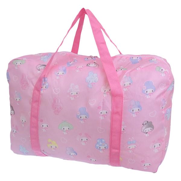 Sanrio Shoulder Tote Boston Character SANRIO Melody x Kuromi Women's Bag, Bag, Handbag, Bag, Multicolored, Goods, Souvenir, (My 4/Pink)