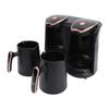 Máquina cafetera de café turco Temperatura ajustable Cafetera turca eléctrica con doble cazo para preparar 800W
