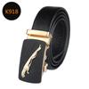 Men'S Belt First Layer Cowhide Automatic Buckle Leather Belt Business Leather Belt Men'S