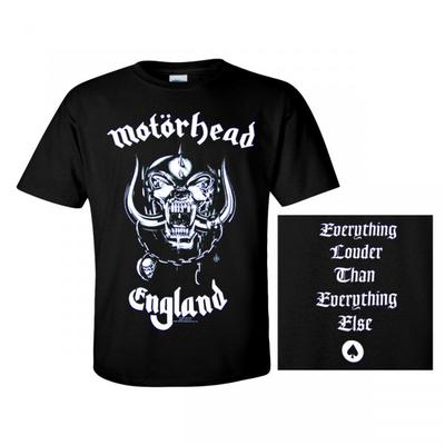 MotRhead England T-Shirt (Motorhead) Lemmy Kilmister