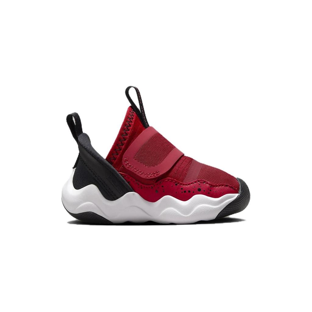 Air Jordan 23/7 TD Varsity Red Baby Sneakers Black White DQ9294-602