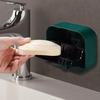 Wall Mounted Soap Dish Container Saver for Bathroom Toilet Home Shower