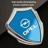 For Opel Corsa D Astra Insignia Mokka Adam Combo OPC Vauxhall Vectra H G J Antara Metal 3D Sticker Motorcycle Trunk Sticker