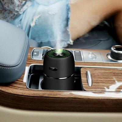 Mini USB Air Humidifier Aroma Diffuser Car Essential Oil Air Purifier with LED