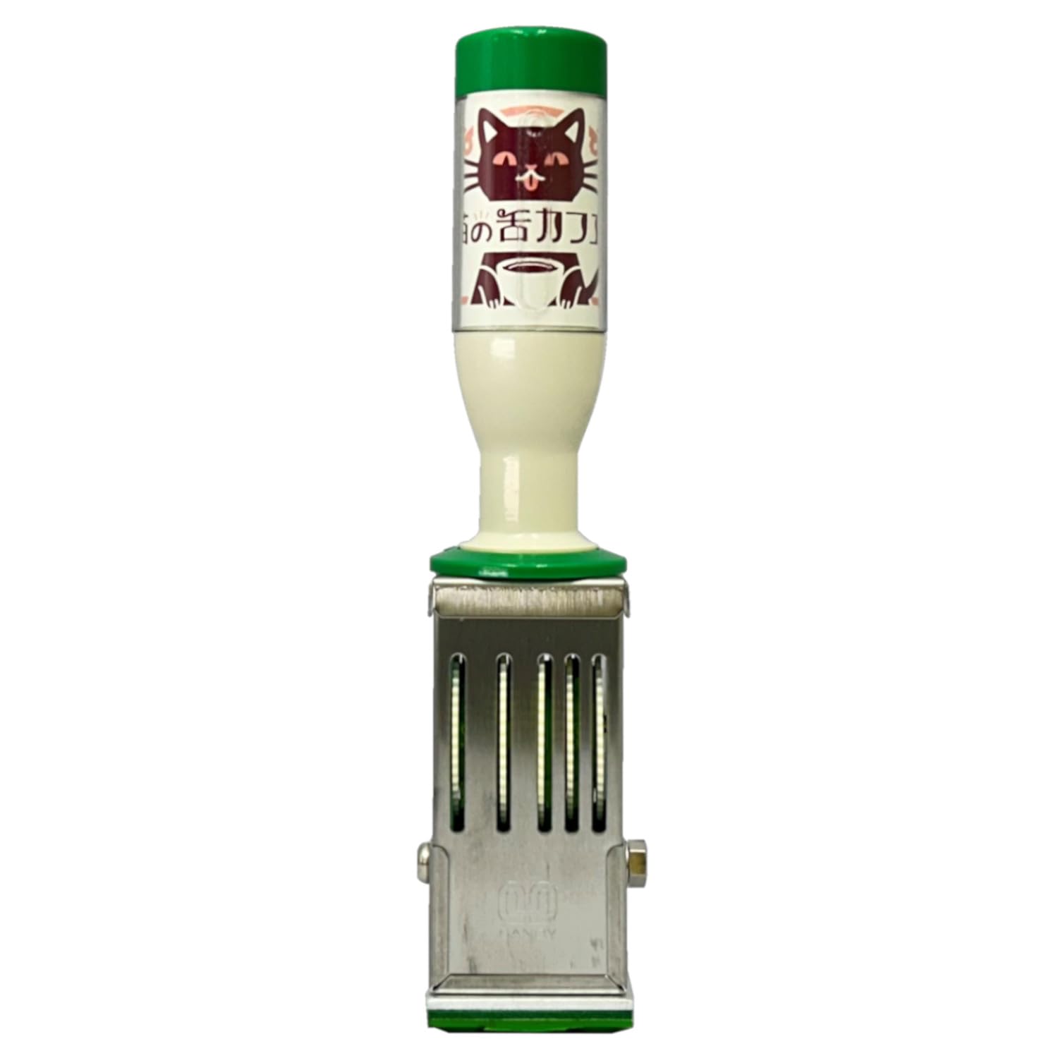 

SANBY x SANBY Дата Язык 24мм Штамп Оби-Ван, Кошачье кафе, Квадратный, ob1-date-M03 зелёный