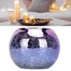 T Light Holder Warm Romantic Glass Attractive Decorative Handcrafted Textures Table Centerpiece Decor