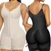 Gaine sculptante pour femme avec rehausseur de fesses, body shaper à bretelles réglables, fermeture éclair à l'entrejambe, body shaper pour la récupération post-opératoire, contrôle quotidien du ventre