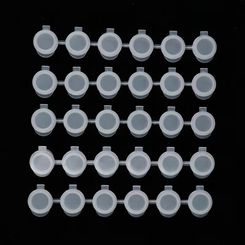 5Strips 2/3/5ml 2ml/3ml/5ml Empty Joint Pigment Box Mini Paint Container  for Paintings Art
