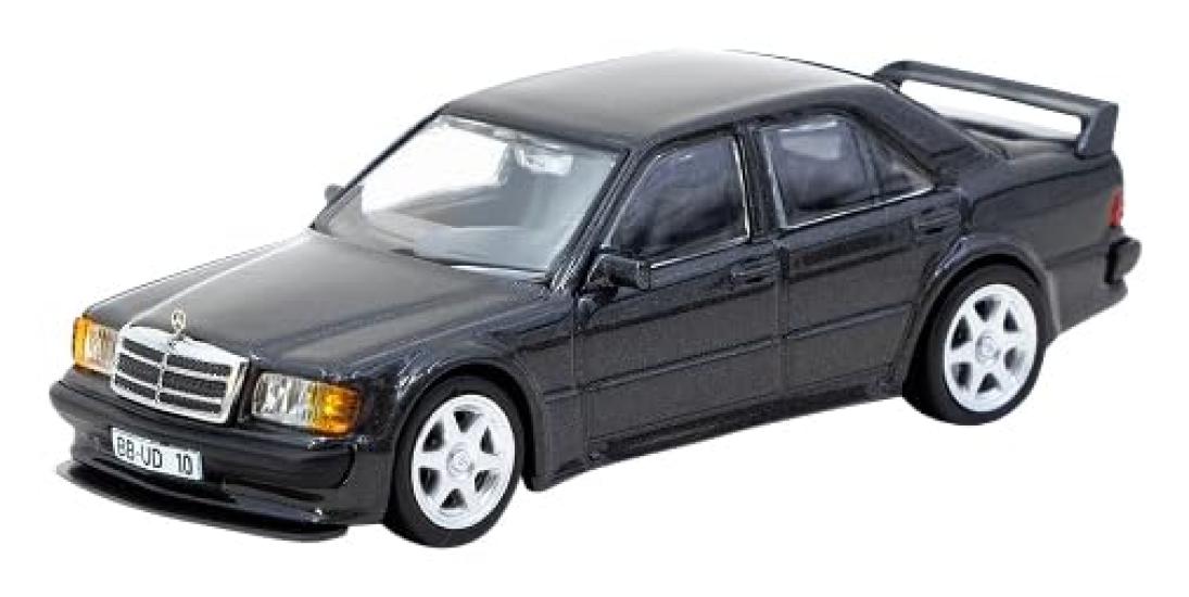 

TARMACWORKS 190 E EVO 1 металлический готовый продукт 1/64 Mercedes-Benz 2.5-16 Сине-черный T64G-057-BK