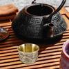 Portable Dragon Pattern Teacup Vintage Tea Cup Retro Teacup Chinese Style Home Decor Kitchen Drinkware Glass Dining Bar
