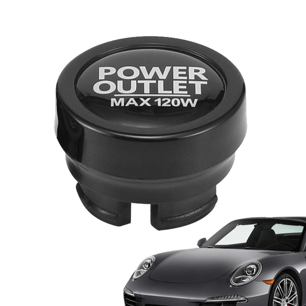 Car Lighter Plug Cigarette Cigarette Socket Cap Dustproof Lighter Socket Plug Cover Cigarette Socket