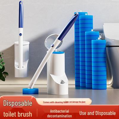 Miaoxinsi Wall-Mounted Dissolvable Disposable Toilet Brush Set