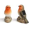 2024,2 Pack Solar Powered Bird Shaped Led Solar Lights Garden Decor Waterproof Outdoor Yard Lights