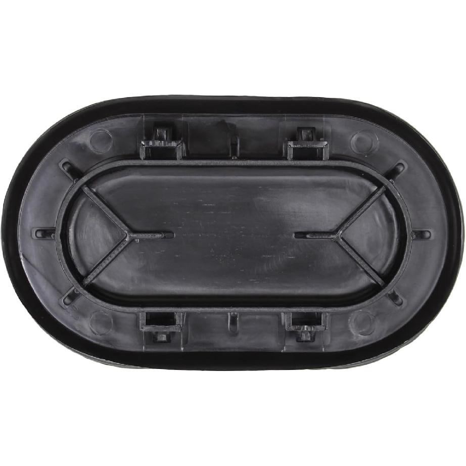 Truck Bed Oval Panel Drain Plug Cover Cap for 1997- F150, 1997-1999 F250