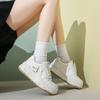 Tide Shoes Board Shoes Women's Casual Sports Shoes 2025 Spring and Autumn New Thick-soled Heightening White Shoes Fashion Single Shoes