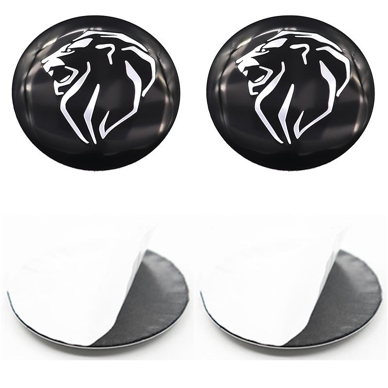 20pcs 56mm 60mm 65mm 54mm Peugeot Car emblem Wheel Center Hub auto Rim refit dust-proof badge covers sticker styling accessories