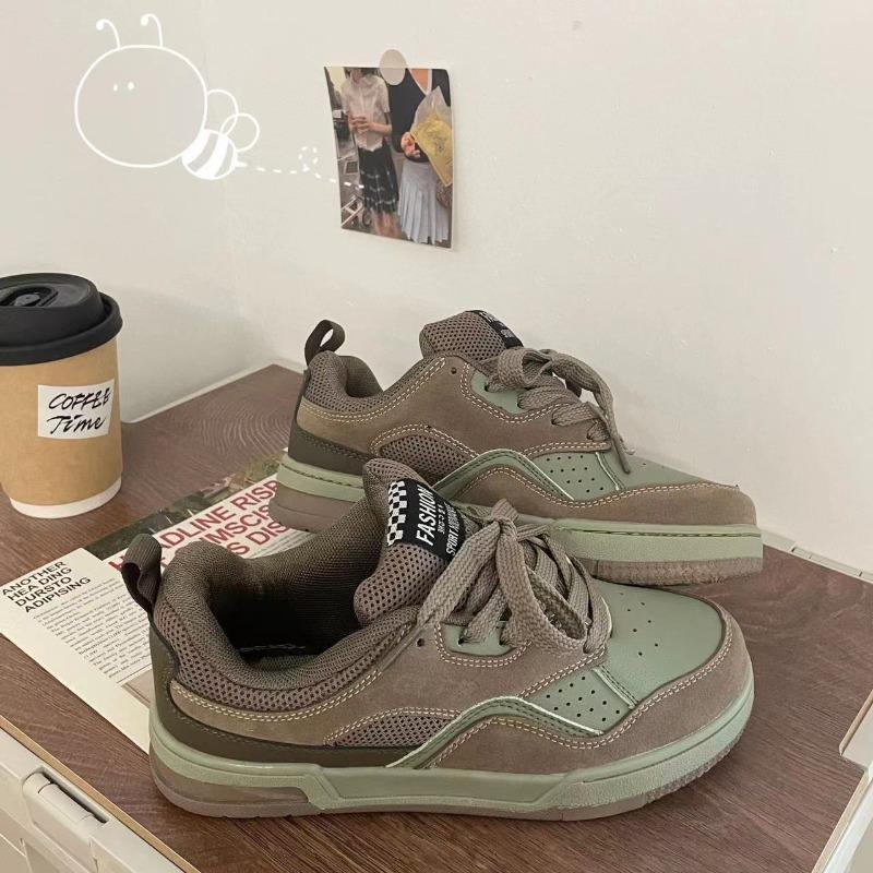 Fashion Fashion Vintage Sneakers for Men American Style Street Trend Couple Skateboard Shoes Breathable Comfortable Casual Walking Shoes