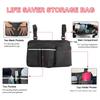Heavy Duty Wheelchair Organizer Side Bag for Electric Scooter Storage Hanging Pocket for Medical and Personal Items