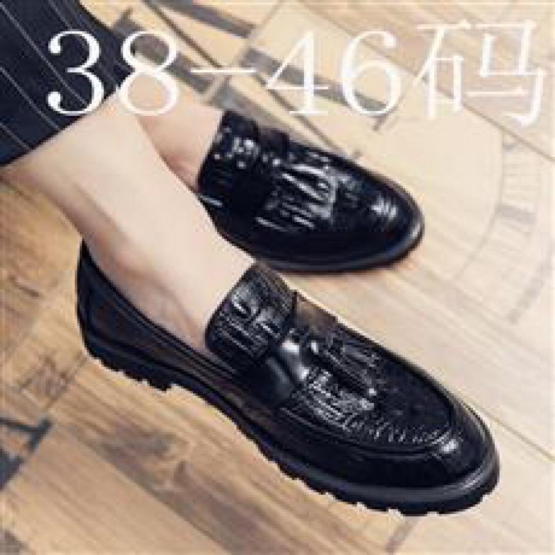 

Large size 46 men s leather shoes summer breathable business dress British style casual Brock men s leathershoes 38 чёрный
