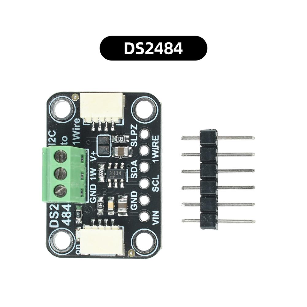 DS2482S 800 8 Channel I2C To 1 Wire Bus Adapter STEMMA QT Qwiic Interface Industrial Long Distance Wiring Sensor Driver Module