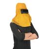 Lightweight Leather Welding Mask Complete Coverage Adjustable Welder Hood For Metalworking And Industrial Welding Safety