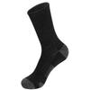 Men's Plus Size Mid-Calf Sports Socks, Black White Gray Color Block, Trendy and Versatile Casual Over-the-Knee Socks.