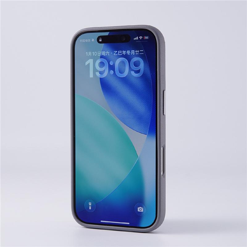 Geometric Woven Farbric Magnetic Case For iPhone 17pro max 17Pro 17 Alloy Lens Protection For Magsafe Wireless Charger Cover
