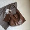 Burgundy 2-IN-1 Shoulder Tote Bags For Women Soft PU Leather Solid Color Large Capacity Shopping Hobo Bag With Coin Purse 2026