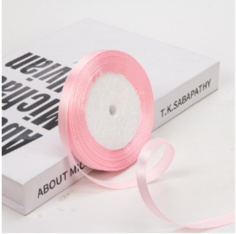 

Атласная лента Тканевая лента Шелковая лента Ассорти цветов Рулоны, 2/5 шириной Ленты для Дня святого Валентина Идеально подходят для букетов, подарочной упаковки, изготовления бантов, рукоделия