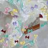 1Pcs Silicone Bow Nail Art Mold Bowknot Style High Transparent 3D Nail Template Nail Charm Diy Manicure Mold Stencil Tool