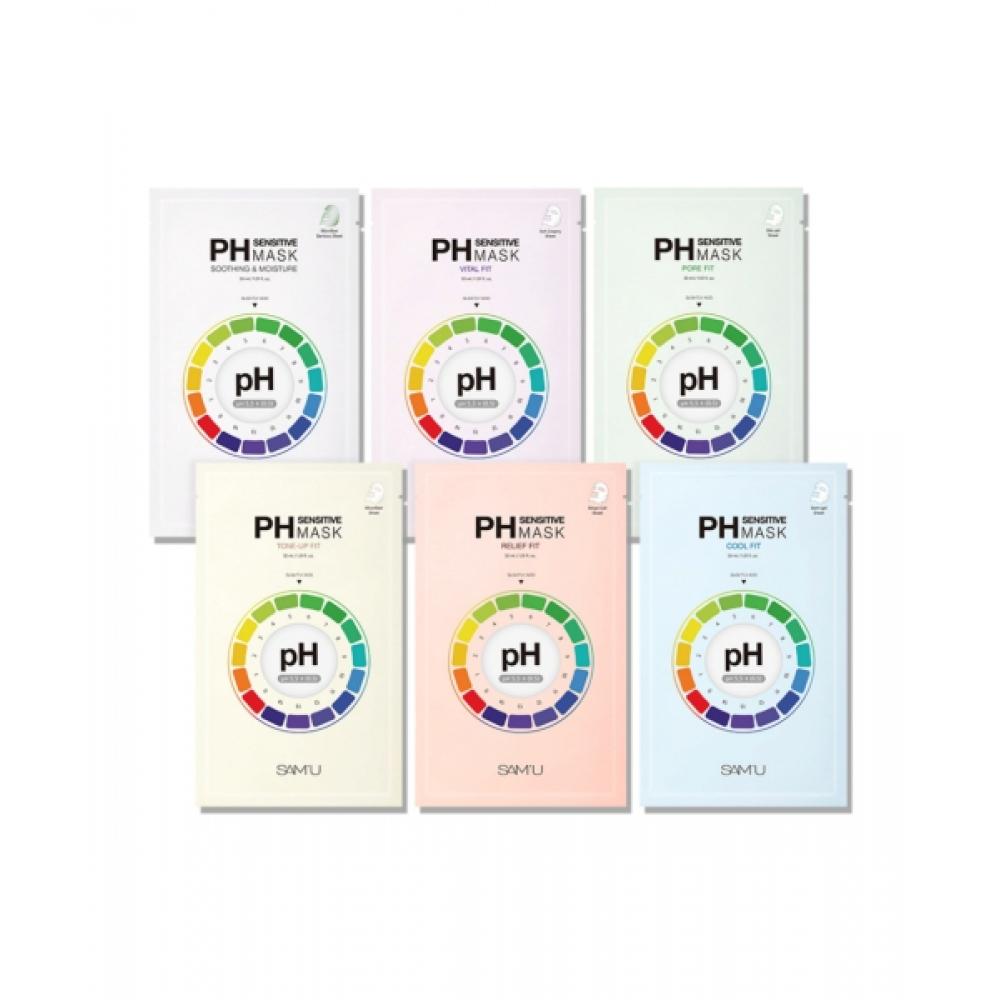 

Samu Ph Sensitive Mask Pack 5ea Choose 1 Of 6 Cool fit