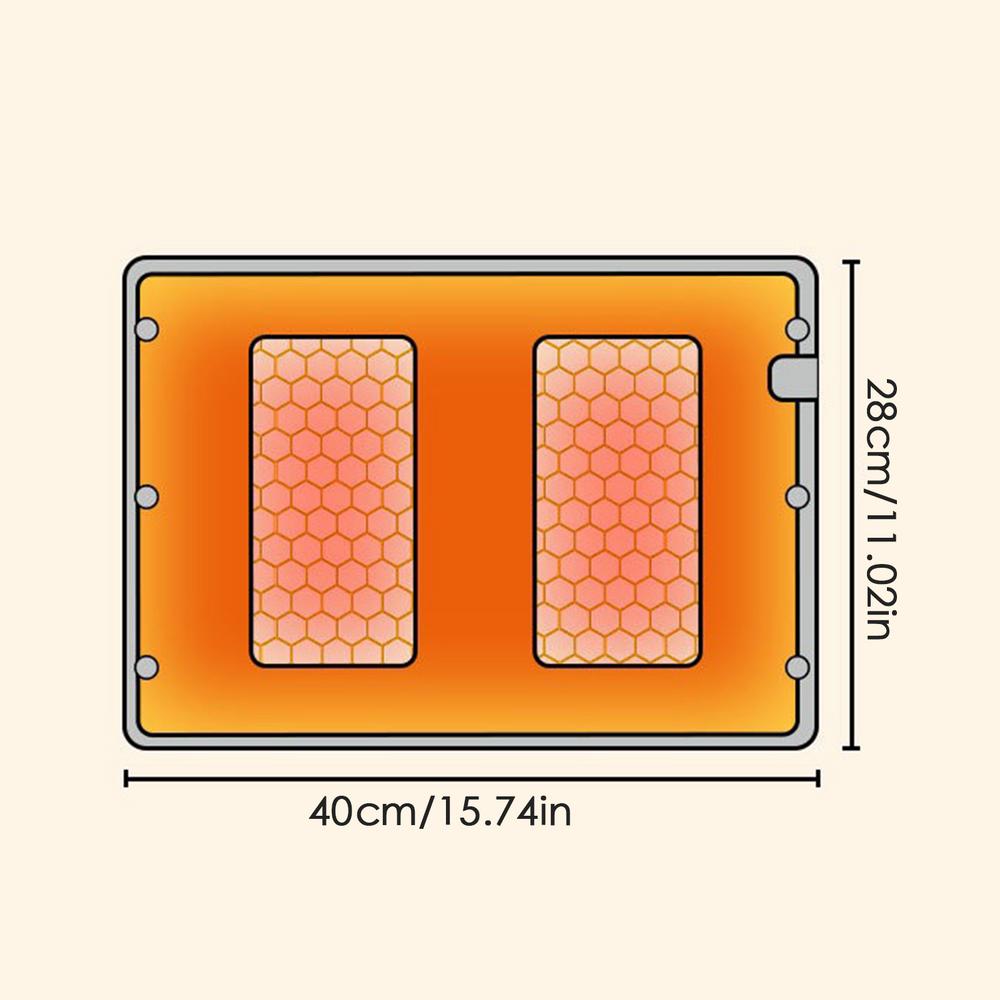 

USB Hand Warmer Graphene Camping Hand Warmers Portable Fast Electric Heating Pouch Multifunctional Fast Heated Hand Muff For синій