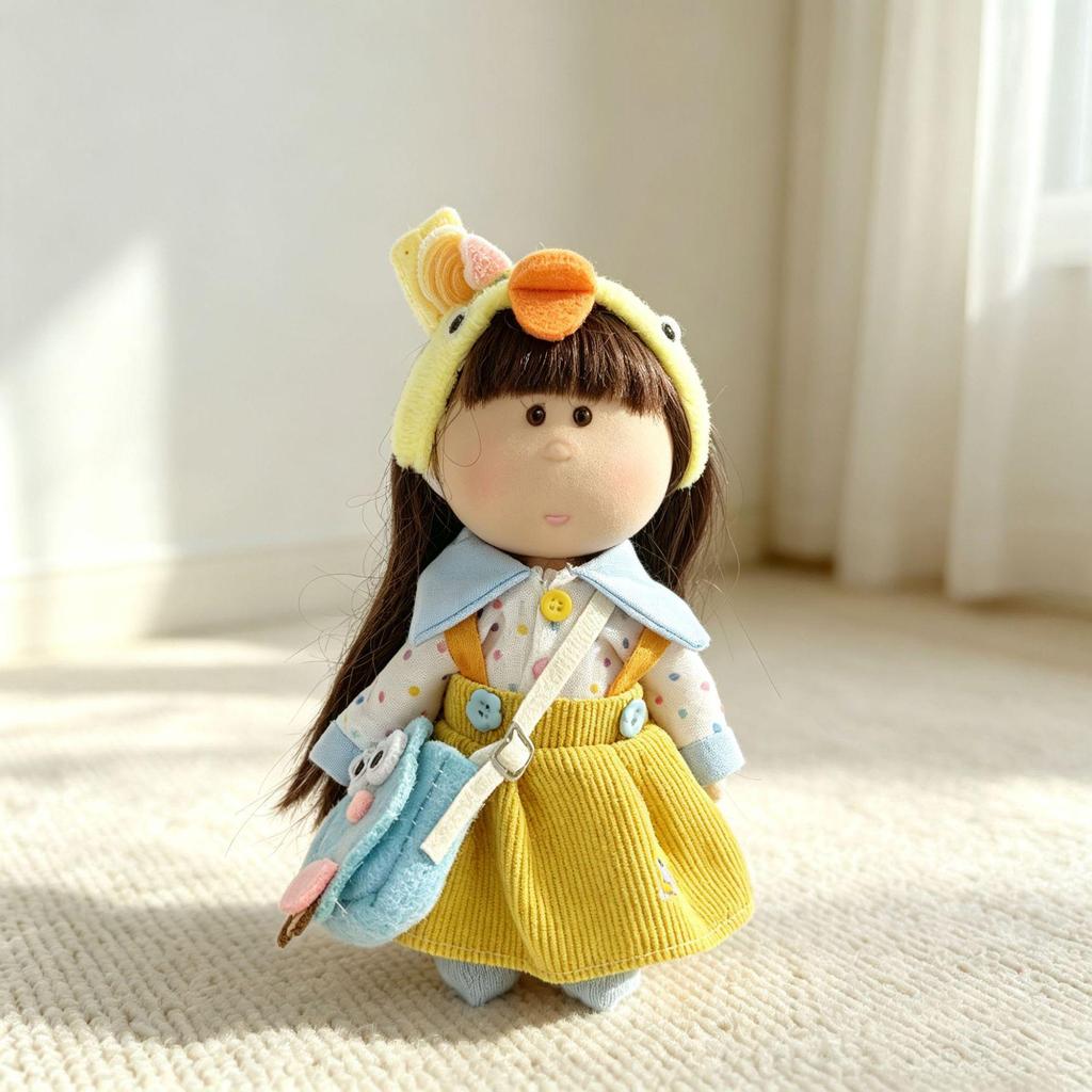 14cm Spanish Mia Potato Doll Clothes Set for 8/12 Scale BJD Dolls