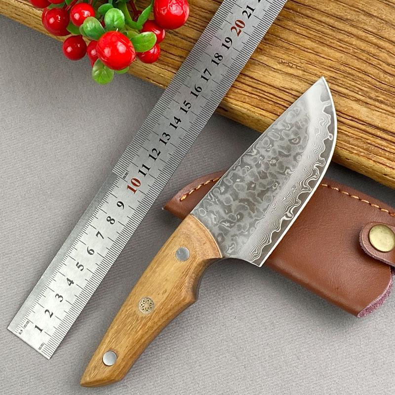 Şam Çeliği Mutfak Et Satırı Şef Bıçağı Balık Bıçağı Suşi Biftek Barbekü Dilimleme Pişirme Yardımcı Bıçağı Aletleri