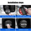 Benz Car Carbon Fiber Fuel Tank Cap Trim Accessories For Mercedes Benz AMG W203 W206 W220 W205 W211 W212 W201 W168 W167 W169 GLA