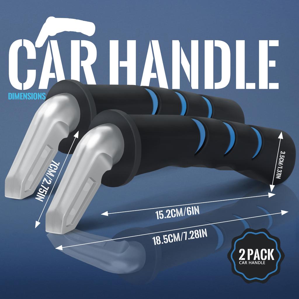 1/2Pcs Car Handle Cane Vehicle Door Grab Bar Stand Assist Seniors Mobility Portable Automotive Accessory Car Door Latch Handle